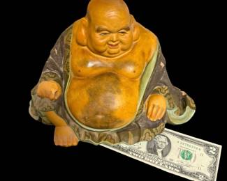 Vintage HAKATA URASAKI Buddha Figurine