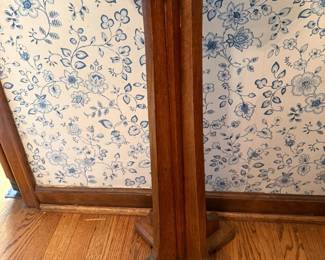 Antique Stickley Era Oak Plant Stand