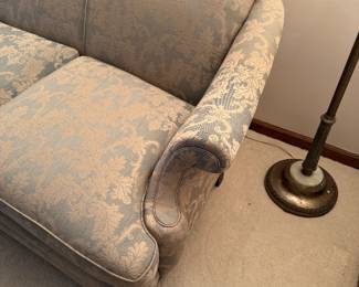 Antique Silk Sofa