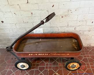 1950's Vintage Radio Flyer RADIO SUPER Wagon