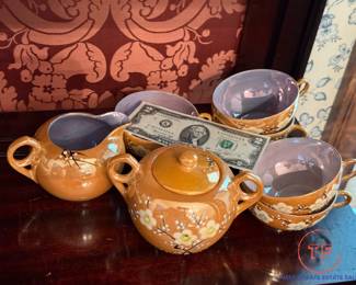 Vintage Hand Painted JAPANESE China Set
