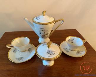 ALKA KUNST Bavaria Town Scene RIALTO Tea Service