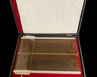 Vintage K & E (Keuffel & Esser) Deci-Lon Projection Demonstration Slide Rule