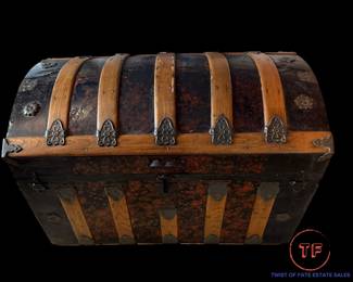 Antique Steamer Trunk