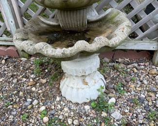 Concrete Outdoor Water Fountain