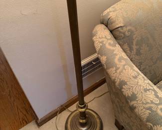 Antique Brass Floor Lamp