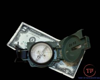 U.S. Military Magnetic Compass Stocker & Yale