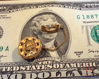 Vintage 14K GOLD Bell Systems Lapel Pin (3 Grams Approx.)