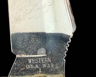 Western W39 Knife and Sheath