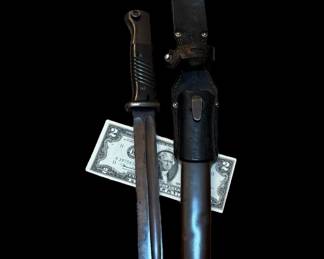 1940's WWII K98 Bayonet with Scabbard