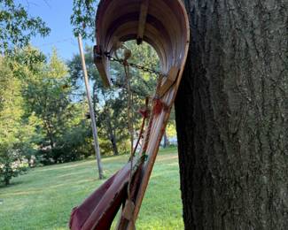 Vintage Wooden Toboggan