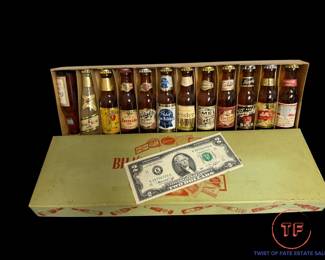 Bill's Beer Miniatures in Original Box