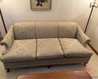 Antique Silk Sofa