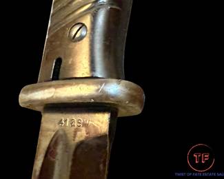 1940's WWII K98 Bayonet with Scabbard