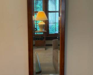 Wood Framed Wall Mirror