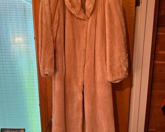 Sheared Beaver coat (medium)