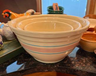 Vintage McCoy Batter bowls