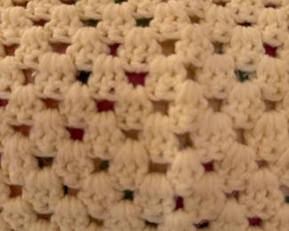 Hand crocheted blankets