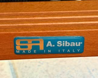 Set of 4 Vintage Italian Barstools by A. Sibau.