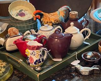 Assorted teapots