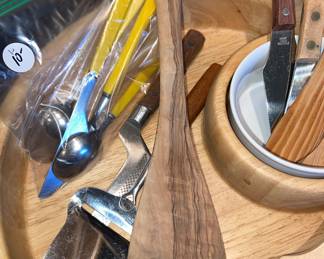 Vintage mcm utensils 