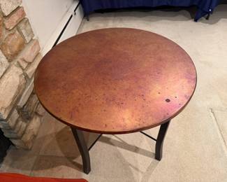 Copper-Top Round Table
