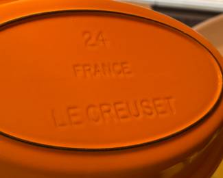 Vintage Le Creuset Enameled Cast Iron Cookware