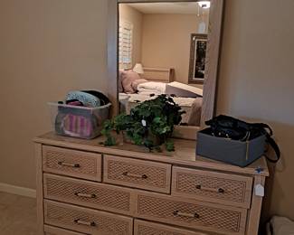 DRESSER FAUX PLANT
