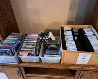 CDs, 5 CD INSERTS