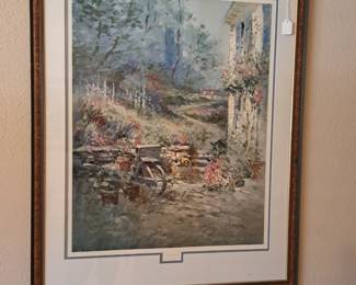 NICE FRAMED ART PICES