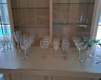 NICE GLASS STEM WARE
