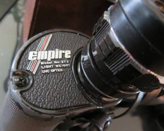 Empire Model No. 273 Light Weight UVC Optics 7x21x40 Zoom Binoculars'
