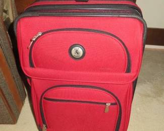 Red Softside Carry-on Luggage