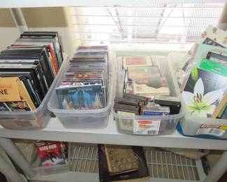 DVD's/Cd's/ Cassettes