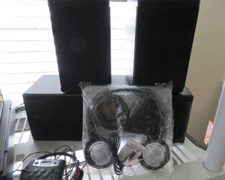 KLH Audio Speaker System/Headphones