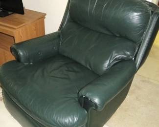 Leather Barcalounger Armchair Recliner
