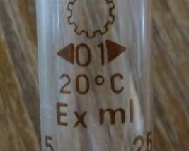 Pair of Graduated Cylinders