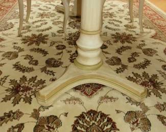 Cream/Maroon & Tan Area Rugs