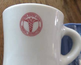 WWll United States Army Medical Department Mug