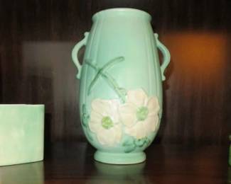 Weller Pottery Vase, Vintage Sankyo Don Quixote Music Box
