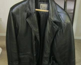 LEATHER COAT