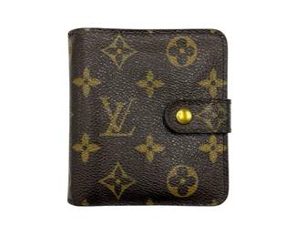 Louis Vuitton Monogram Canvas Bifold Wallet with Coin Pocket