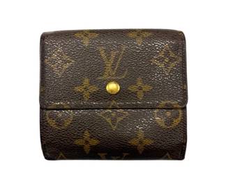 Louis Vuitton Monogram Canvas Compact Wallet