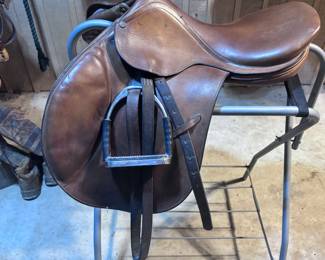 Bruno Delgrange Jump Saddle. Made in France