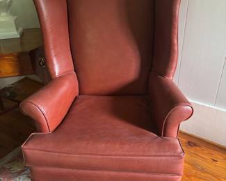 Good Leather Wing Chair