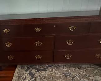 Hickory Chair Mahogany Dresser