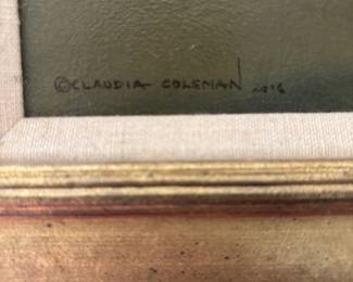 Claudia Coleman Signature