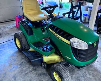 John Deere E120 Mower. 91.7 hours. Excellent condition.