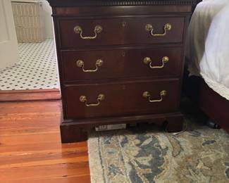 One of a Pair of Side Tables