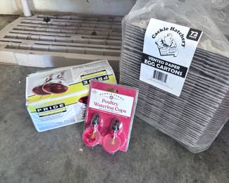 Chicken and coop accessories 